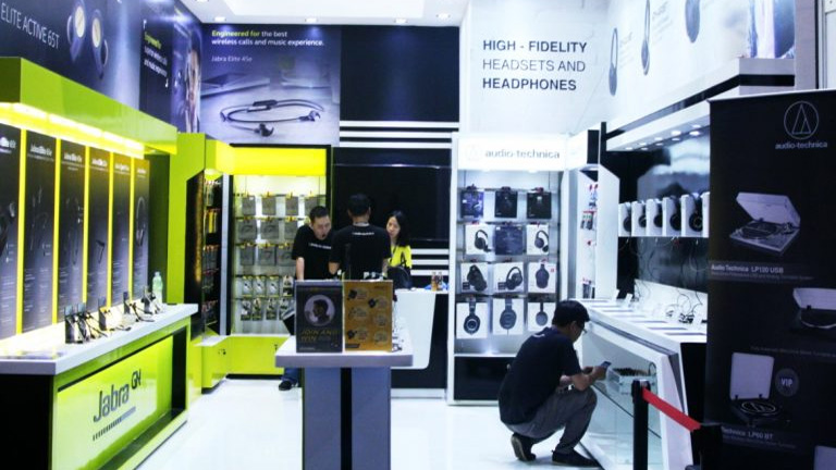 Jabra and Audio Technica Goes to Indocomtech 2018